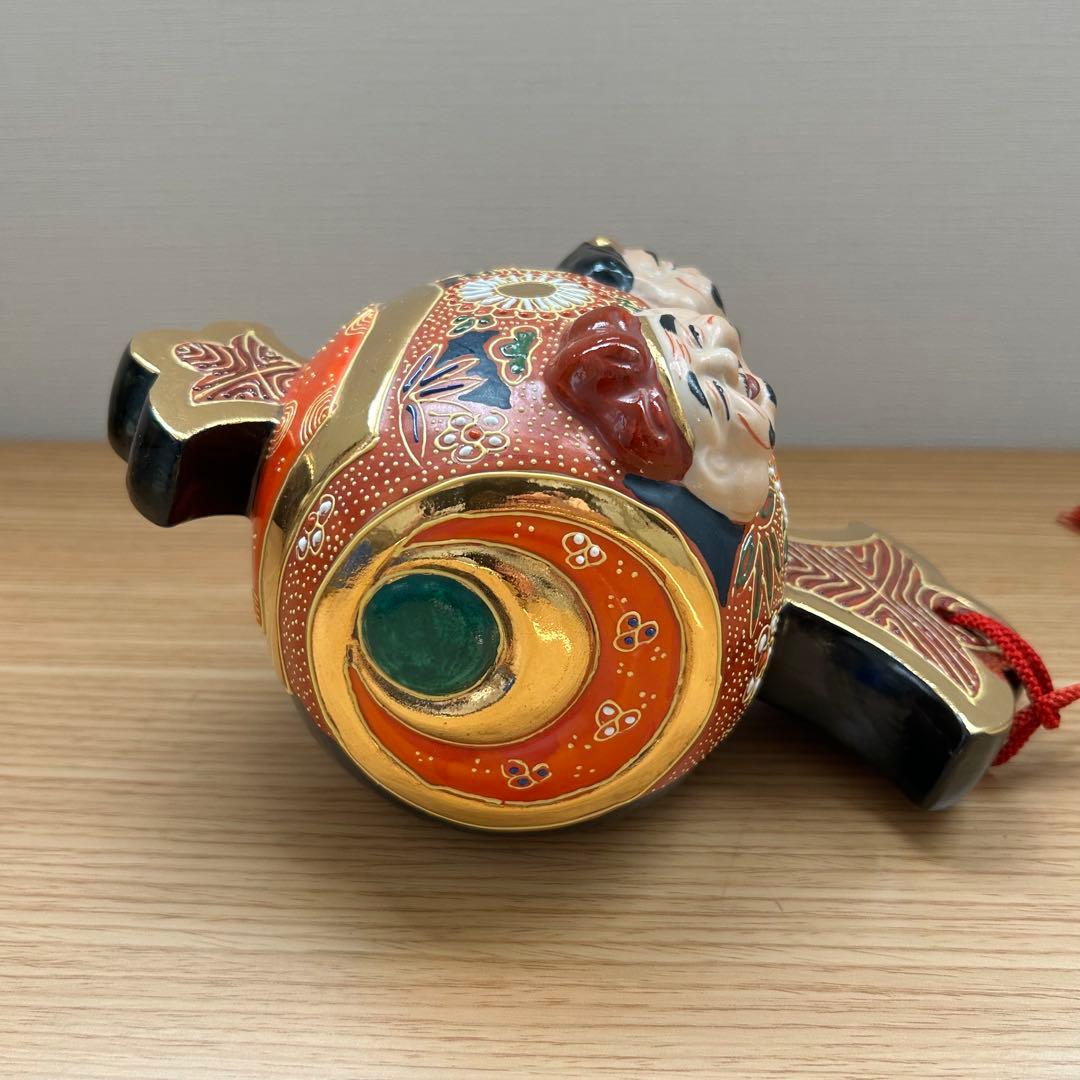 九谷焼 打出の小槌 恵比寿　大黒　縁起物　開運