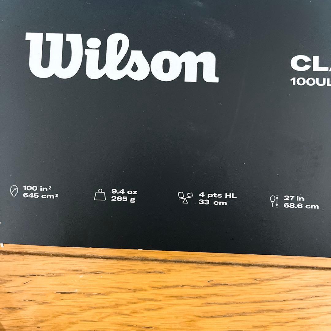 新品未使用　ウィルソン クラッシュ v2 100ul ラケット