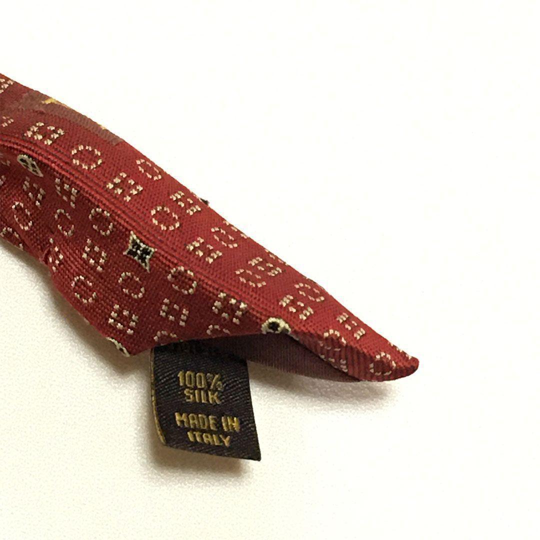 未使用級 ルイヴィトン Louis Vuitton ネクタイ モノグラム 総柄