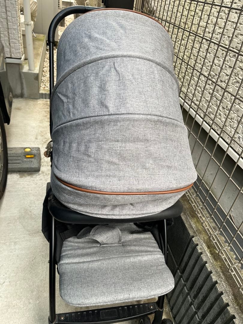 【説明書付】KATOJI ベビーカー 2-Seater next グレー