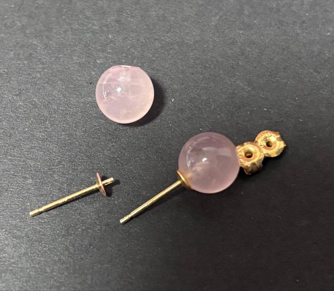 ジャンク品　ピアスセット K18 シルバー925