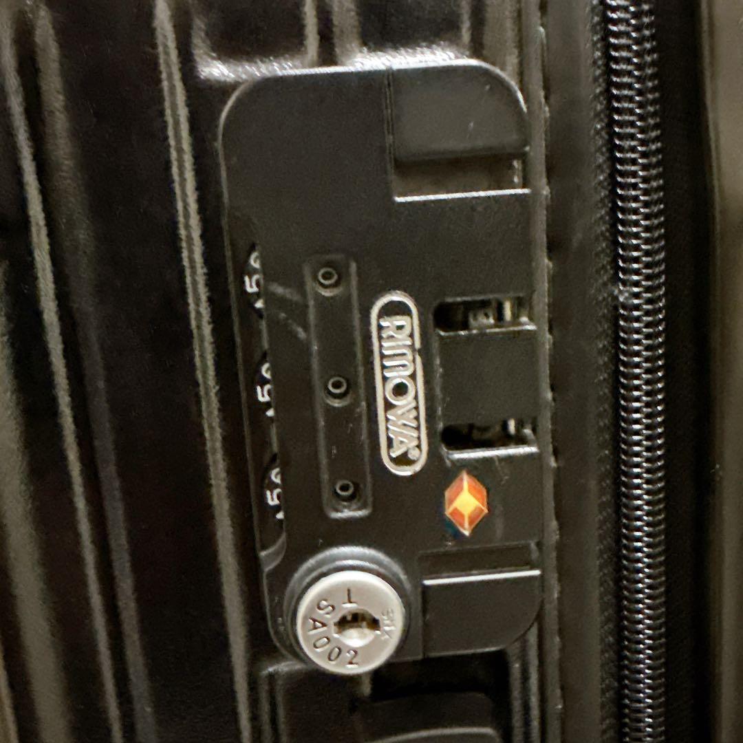 【美品】リモワ サルサ スーツケース キャリーケース 35L 2輪 ブラック