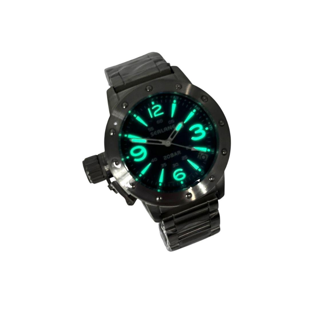 未使用 蓄光　ダイバーズウォッチ シーレーン