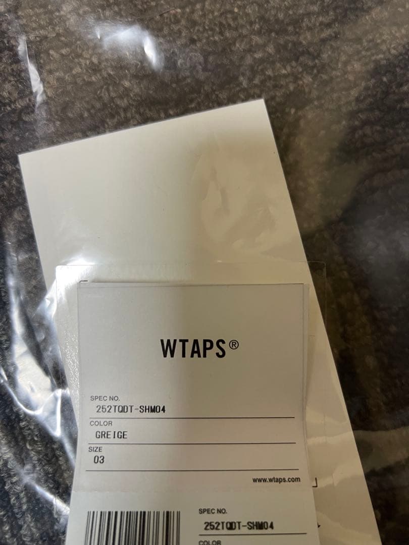 ジャケット・アウター WTAPS TXT 03/ LS / WONY. TWEED. TEXTILE