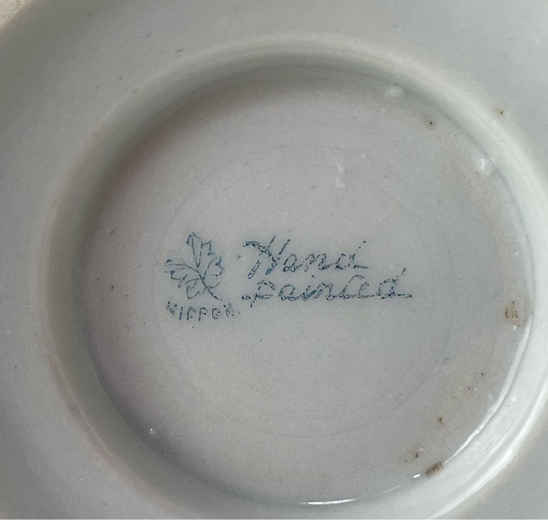 【希少】オールドノリタケ 薔薇紋 ジュエル 金点盛り ビーディング 花瓶