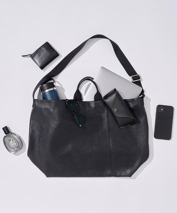 Firsthand 2WAYレザーメッセンジャーバッグ / 牛革 / 撥水レザー