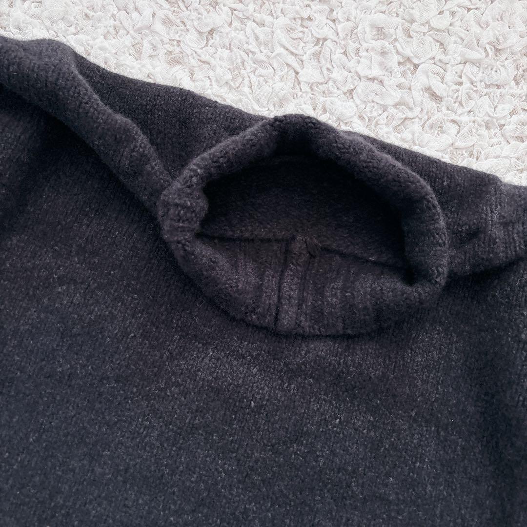 evam eva エヴァムエヴァ　リニューウールタートルネック