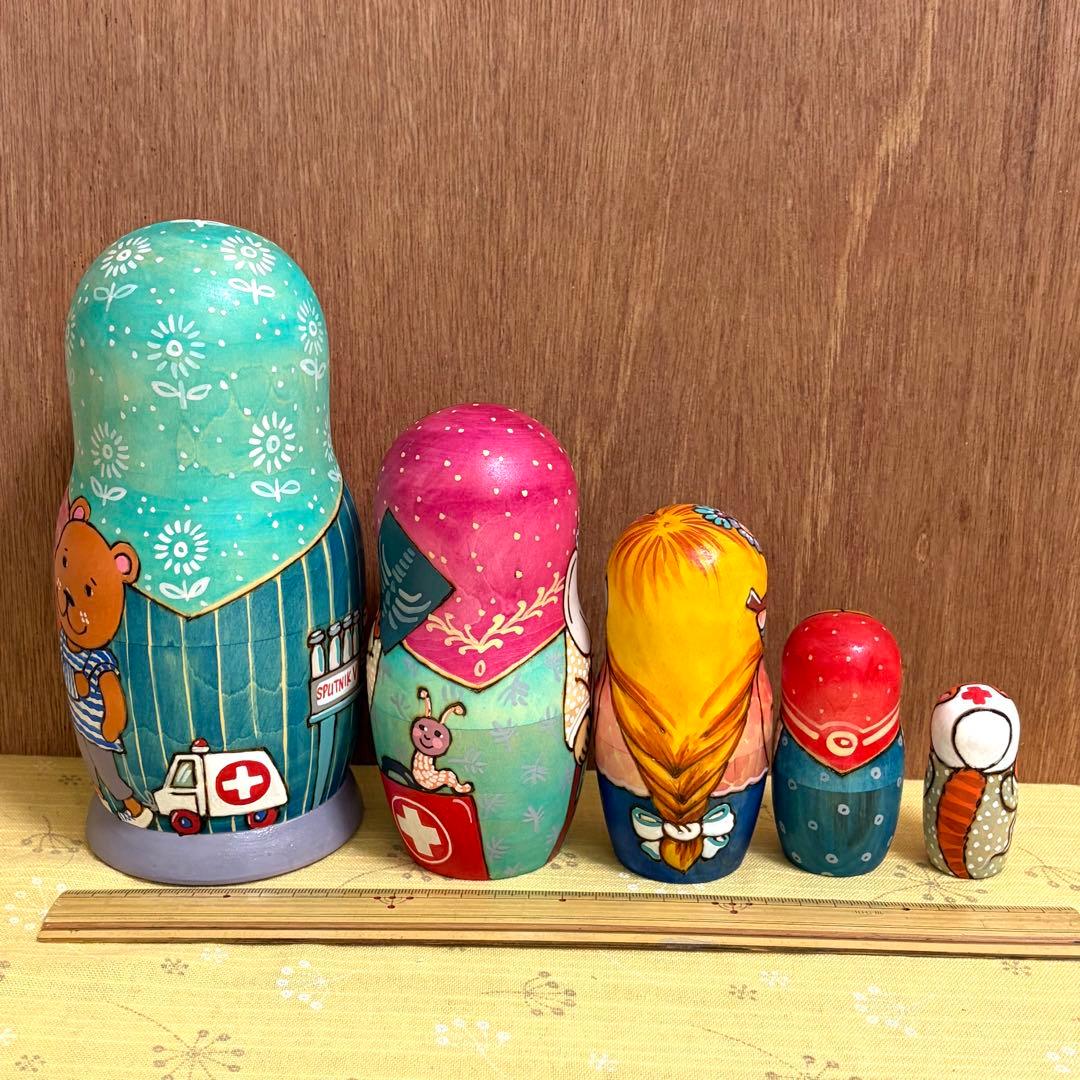 マトリョーシカ　オリジナル　タチアナ・ドゥビニッチ　ロシア雑貨