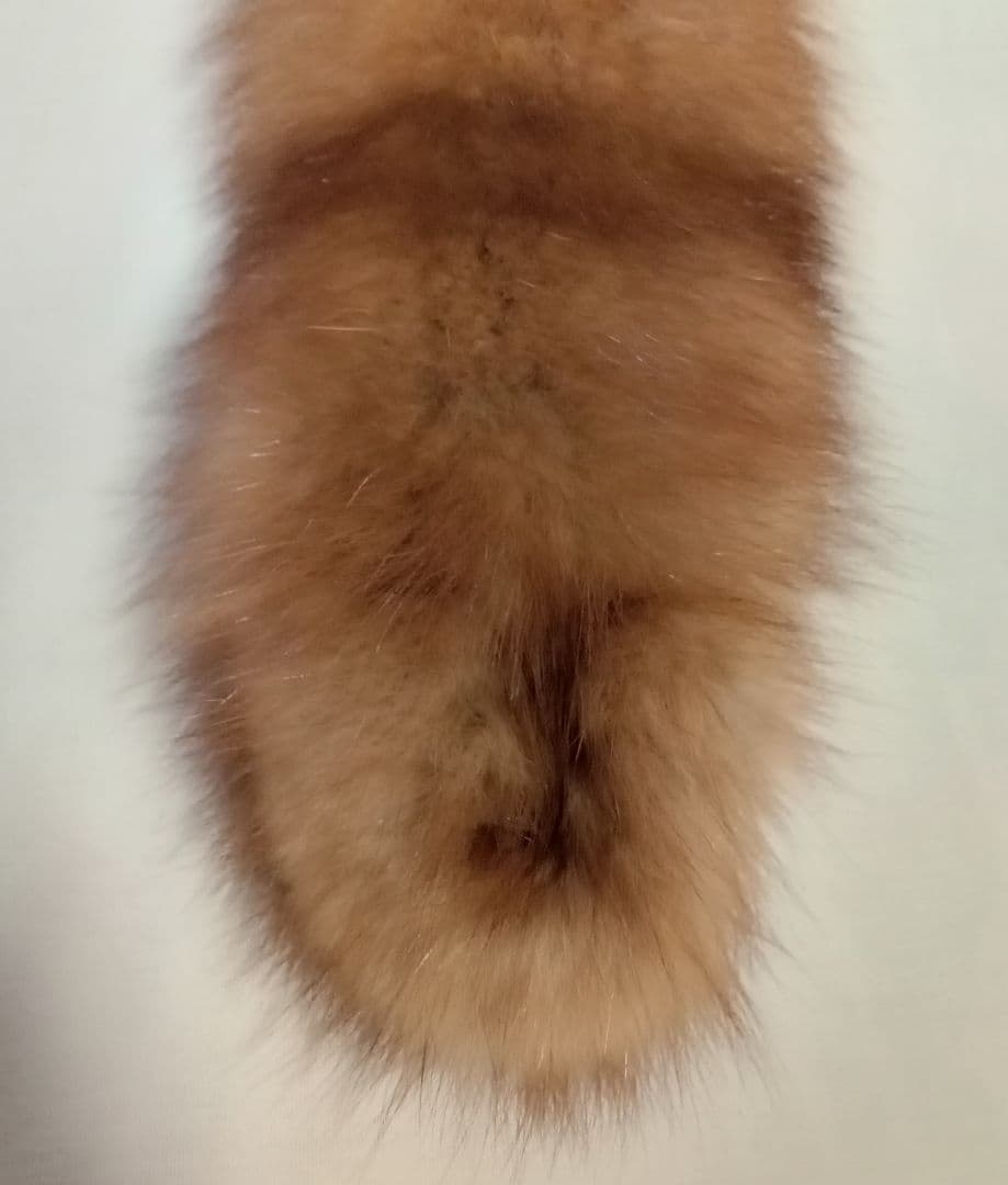 新品防寒　ロシアンセーブル　毛皮マフラー　世界一と評されるロシアセーブル日本縫製