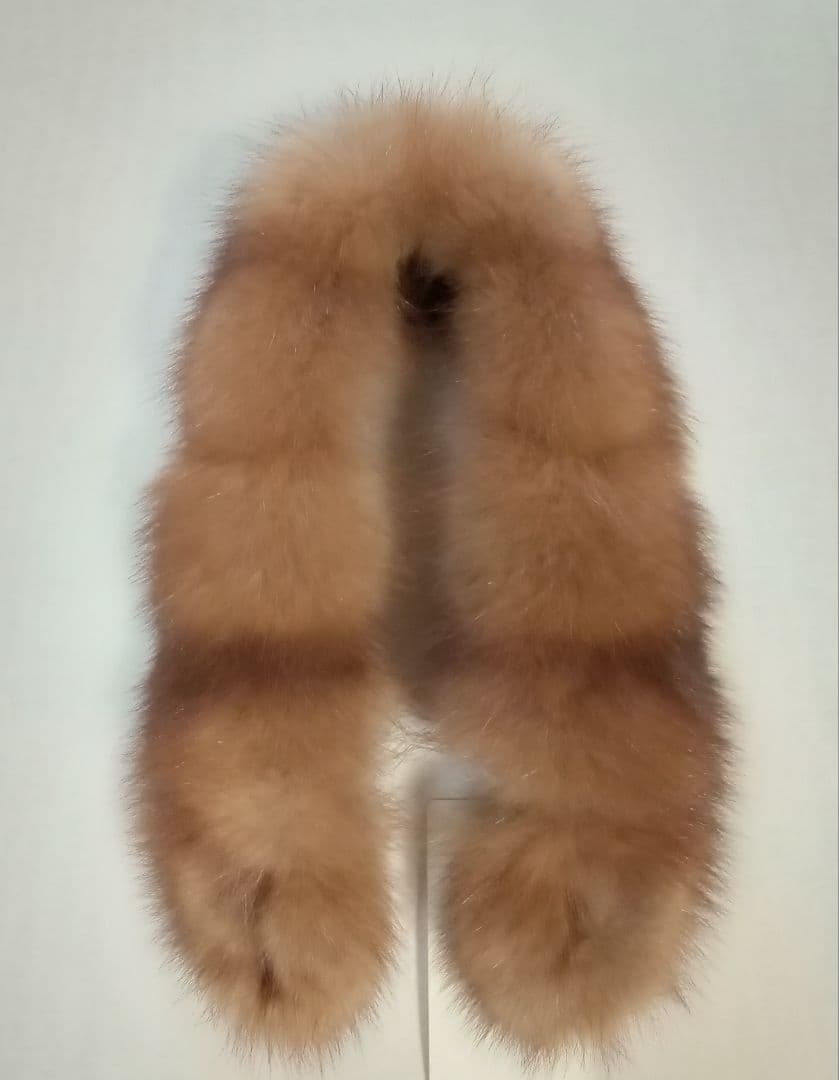新品防寒　ロシアンセーブル　毛皮マフラー　世界一と評されるロシアセーブル日本縫製