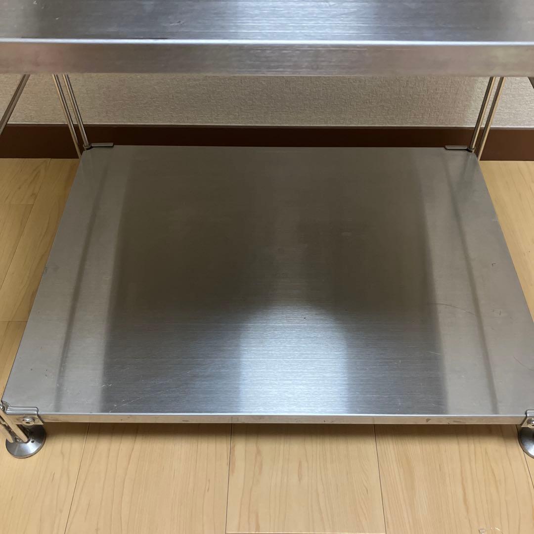 無印良品 ステンレスユニットシェルフ　4段オープンラック