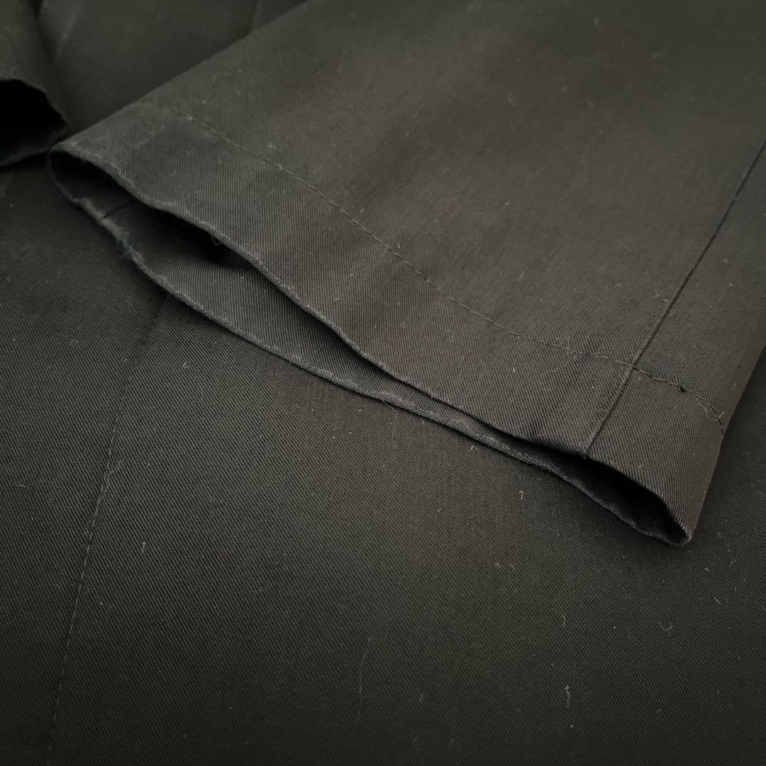 バーバリーステンカラーコート　ブラック