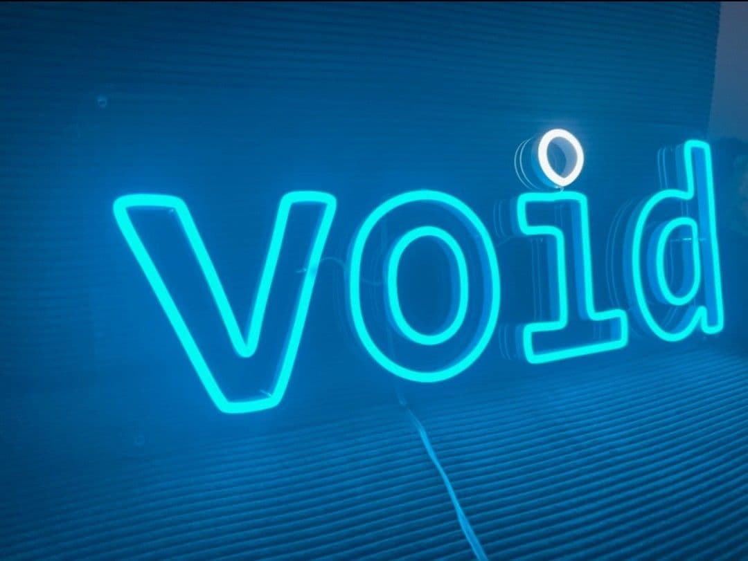 二宮千都子　LEDネオン管　アクリルパネル　作品