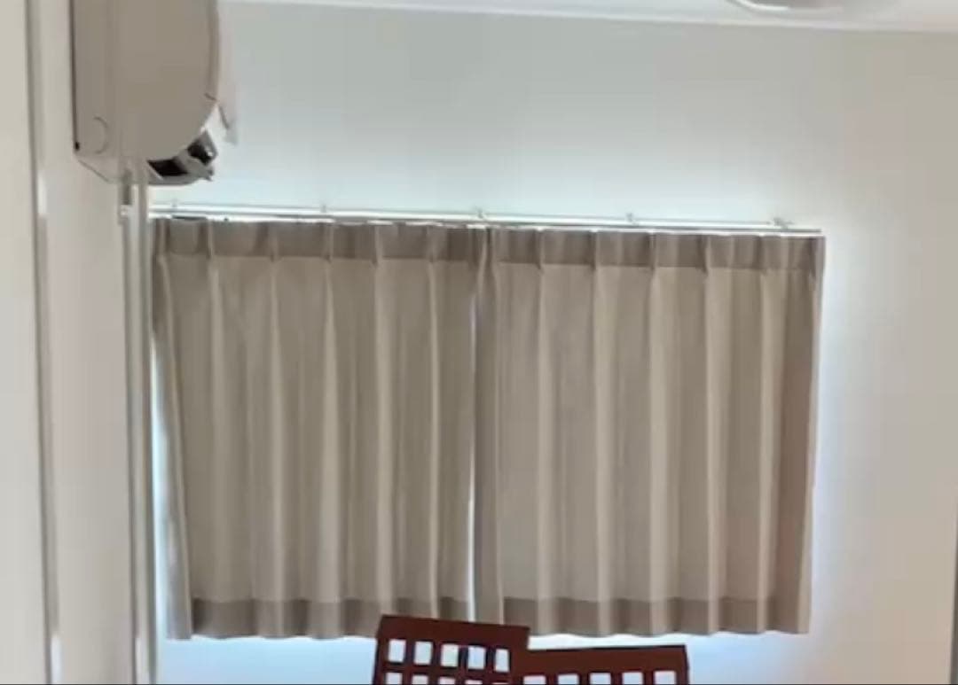 カーテン　カズマ　アイボリー　美品