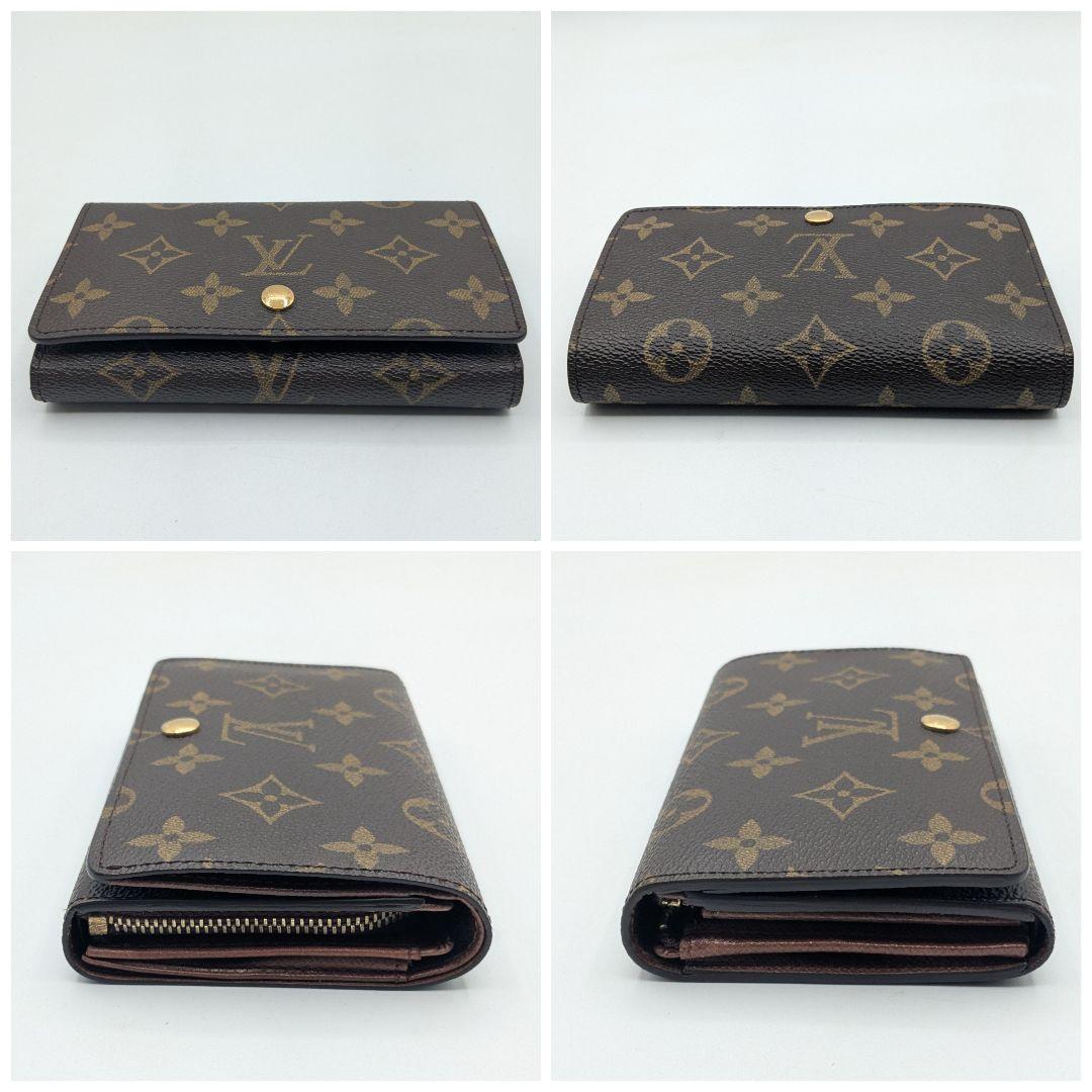 Louis Vuitton 二つ折り財布 モノグラム トレゾール M61736
