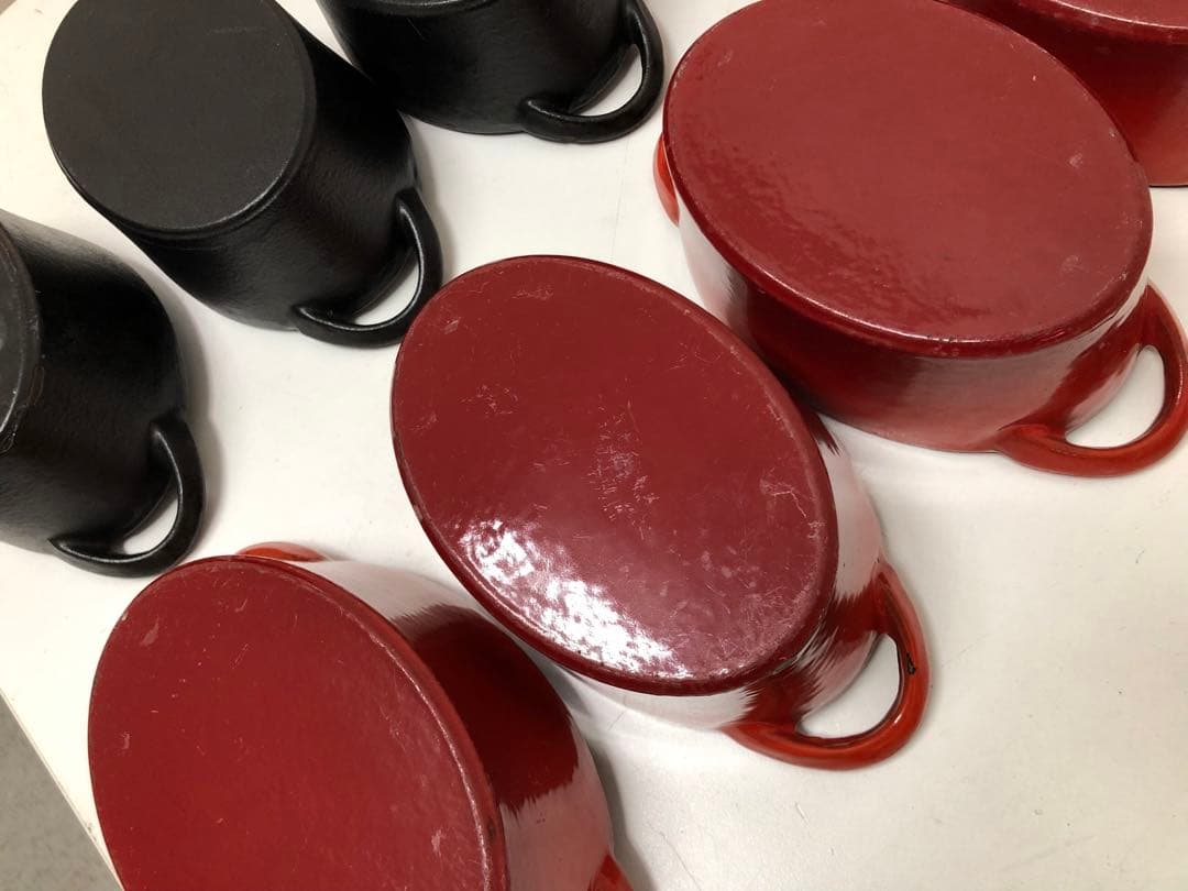 ボンボネール ココット オーバル 14㎝ 8点セット