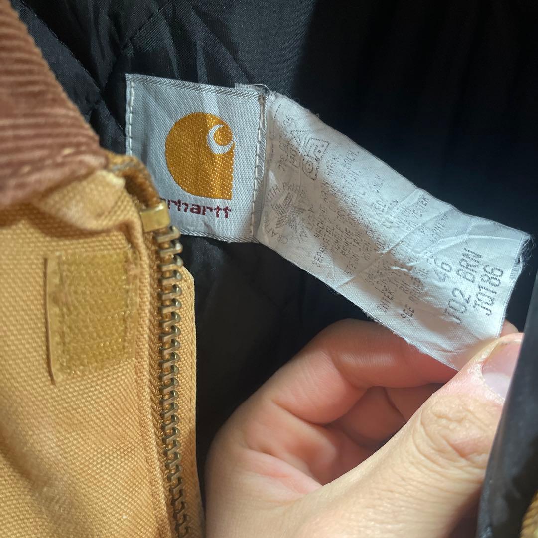 Carhartt コーデュロイ襟 ベージュジャケット