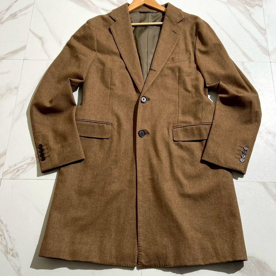 希少L/ロロピアーナ☆グリーンレーベルリラクシング　チェスターコート