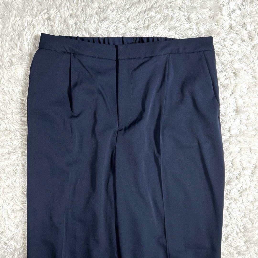 【3点セット・大きいサイズ LL】　カラルス　パンツスーツ　セットアップ　紺