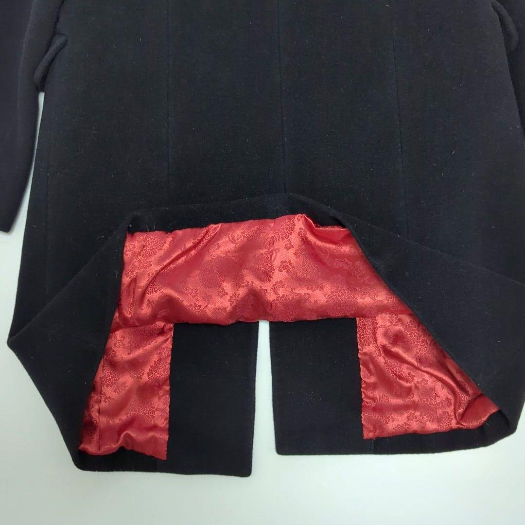 VIVIENNE TAM マオカラー ロングコート チャイナボタン アンゴラ混