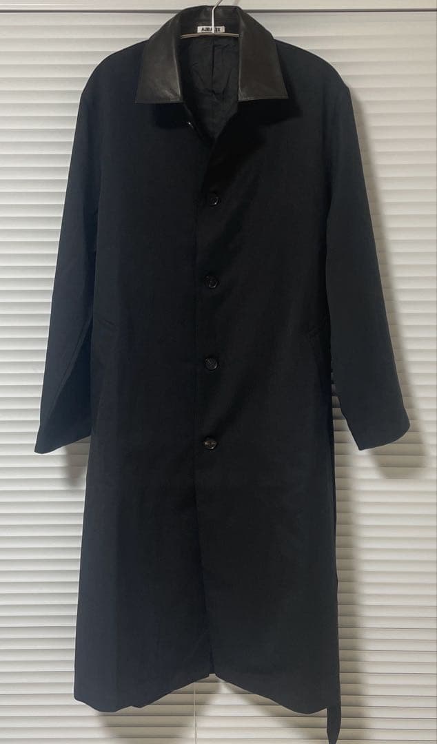 ゆ*ほ様 WOOL GABARDINE SOUTEIN COLLAR COAT