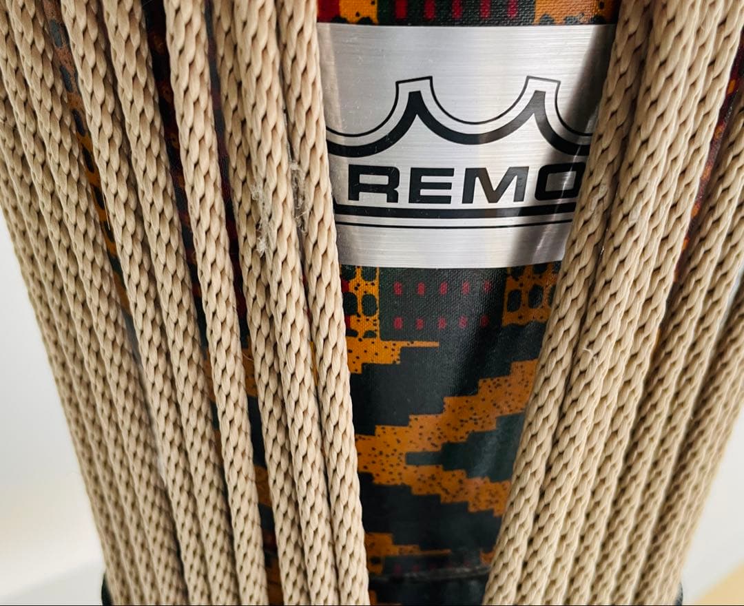 REMO トーキングドラム　専用マレット付属 　アフリカ楽器