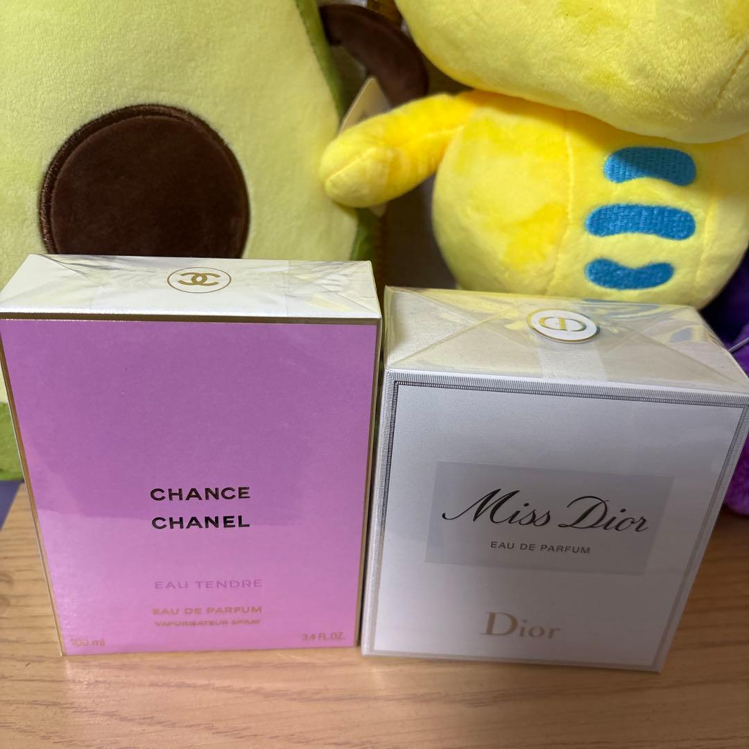 その他 CHANCE CHANEL EAU TENDRE & Miss Dior