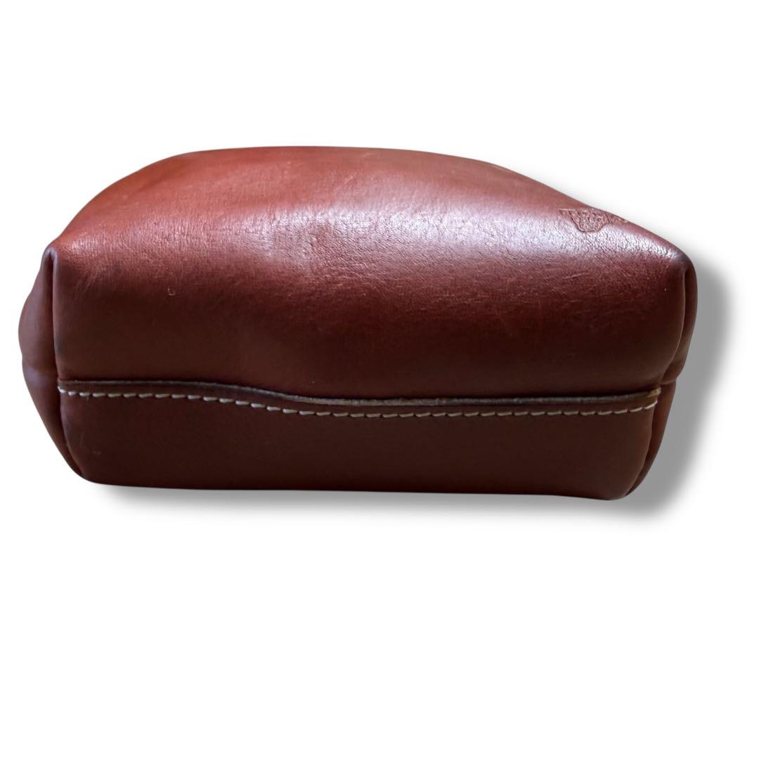 美品 RED WING ウエストポーチ ベルトポーチ レッドブラウン 本革