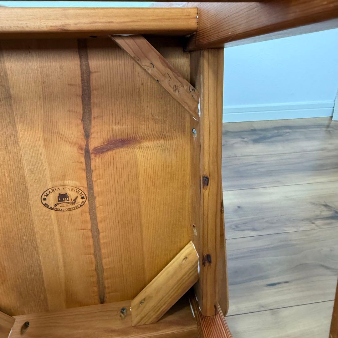 MARIA GARDEN 木製ダイニングチェア ハート型