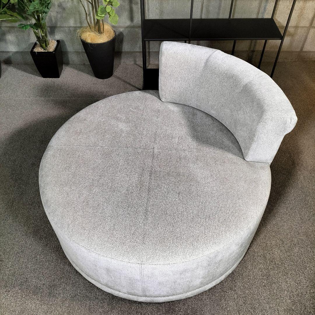 大*0様 回転 ソファ 直径100cm モデルルーム展示品(355)