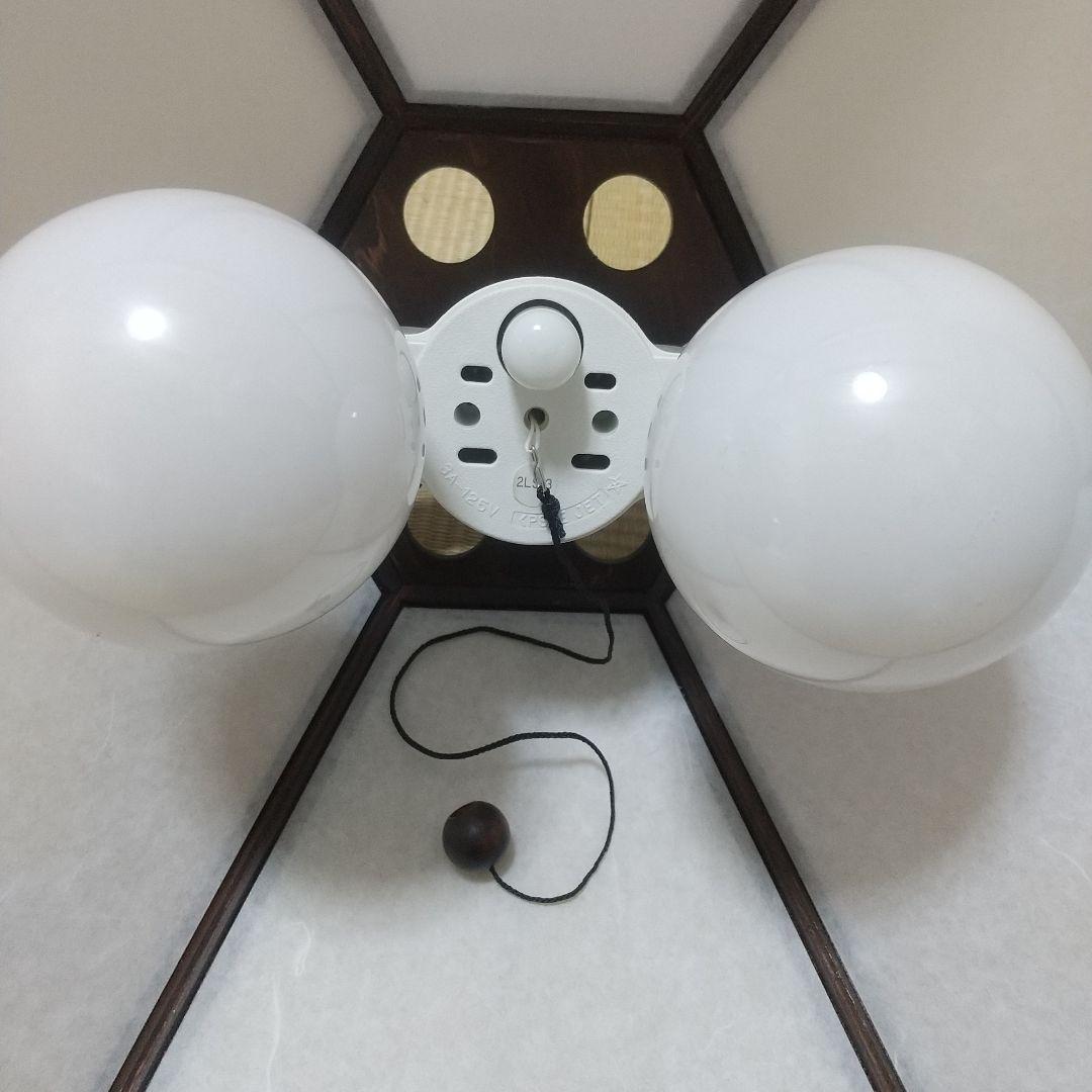 【新洋電気AP822-2】和風ペンダントライト②※訳ありほぼ未使用品