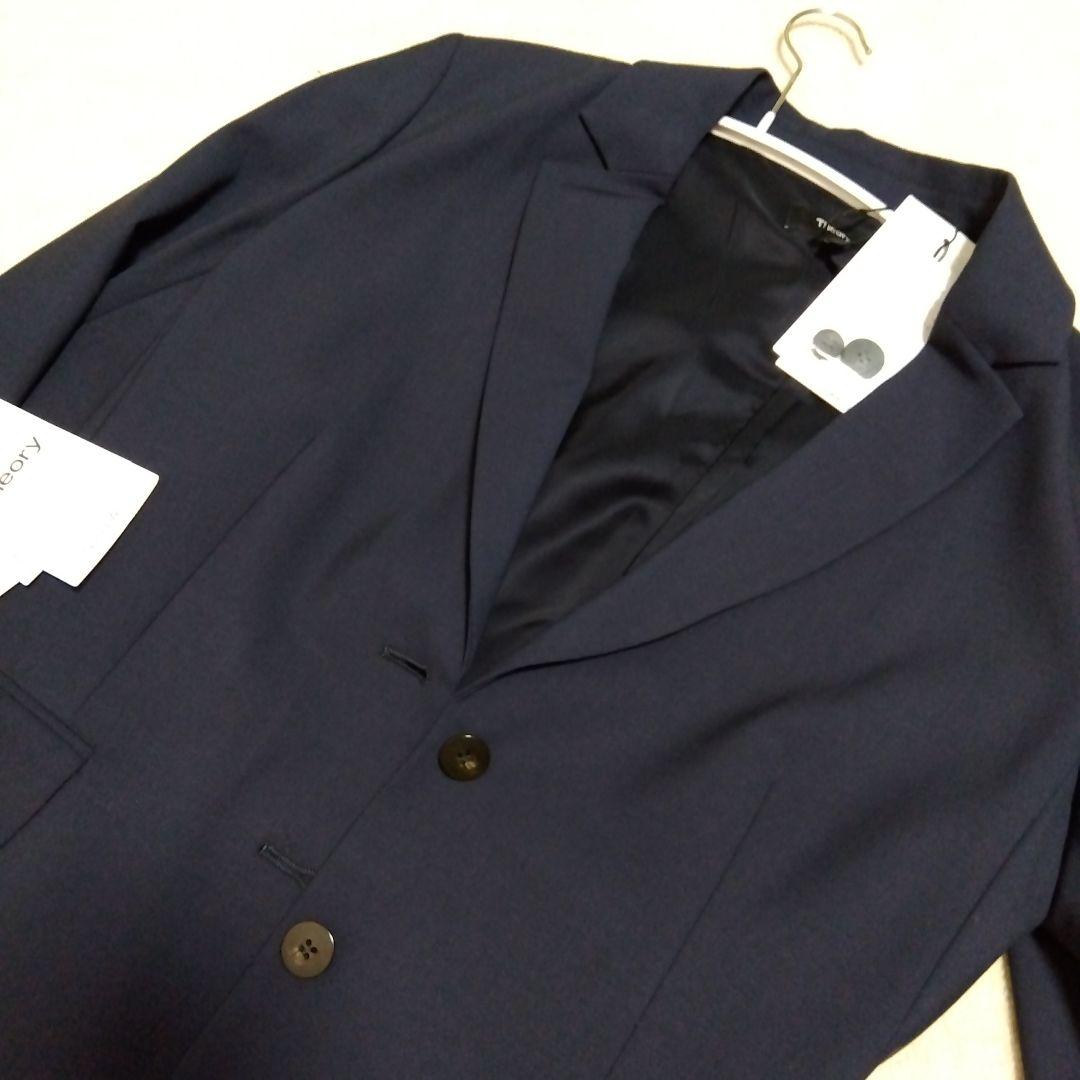キ*ツ様 新品　タグ付き　Theory ネイビーパンツスーツ サイズ4