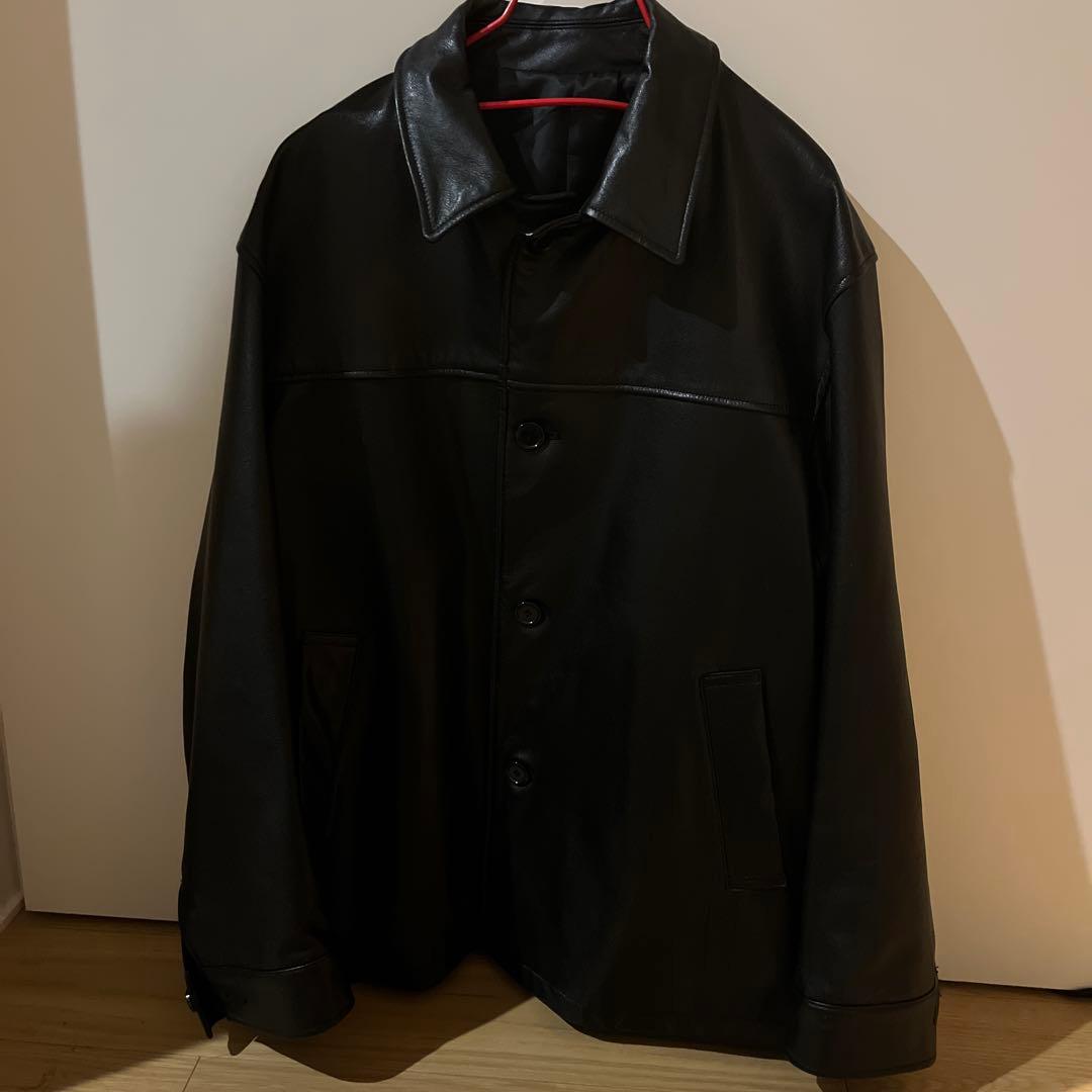 ジャーナルスタンダードゴートレザーカーコートLレザージャケット山羊革