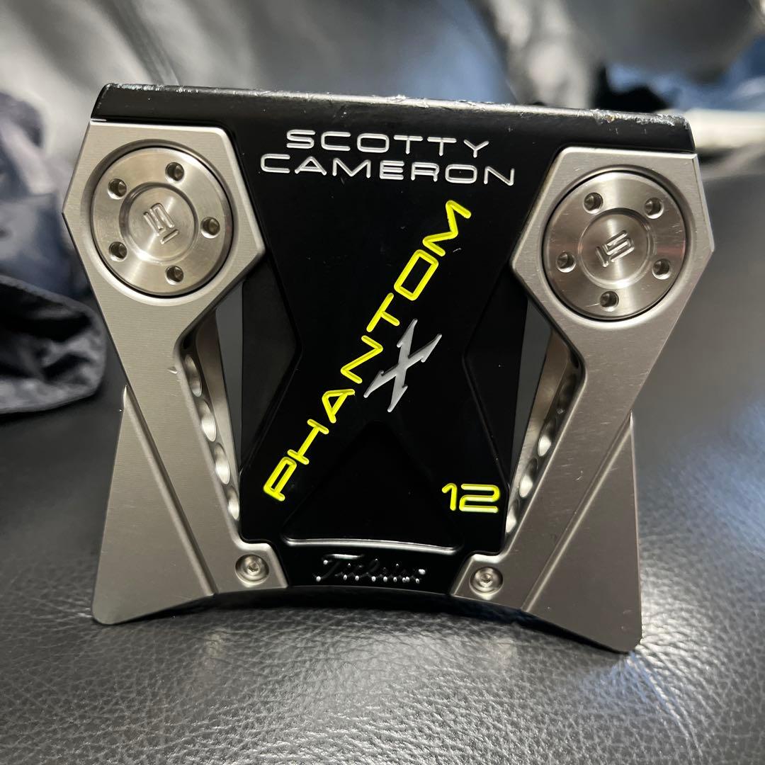 スコッティキャメロン　ファントム　X12 35インチ　カバー付き