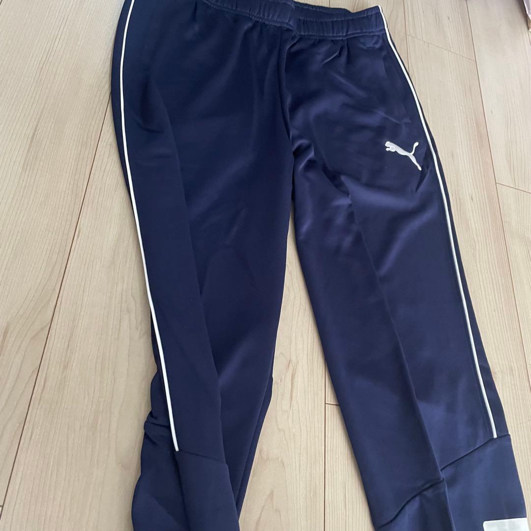 《新品》puma トレーニングウェア セットアップ ネイビー　XL