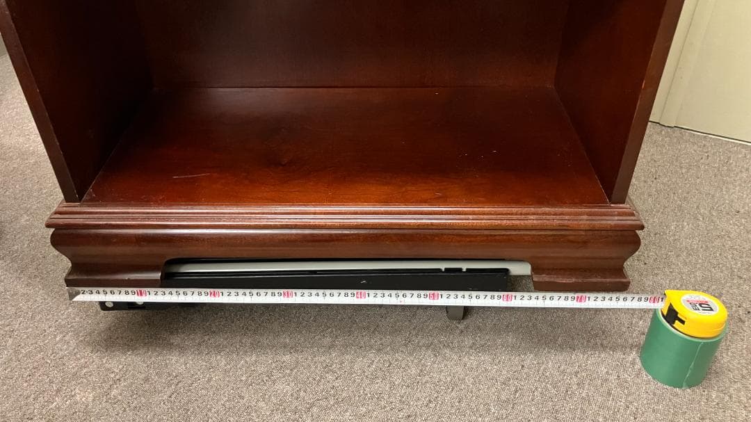 【中古品】アメリカ家具：ヴィンテージ書棚・レコード棚（送料込）