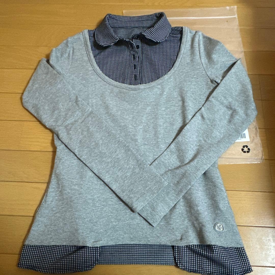 トップス COYSEIO REVERSIBLE COLLAR LONGSLEEVES