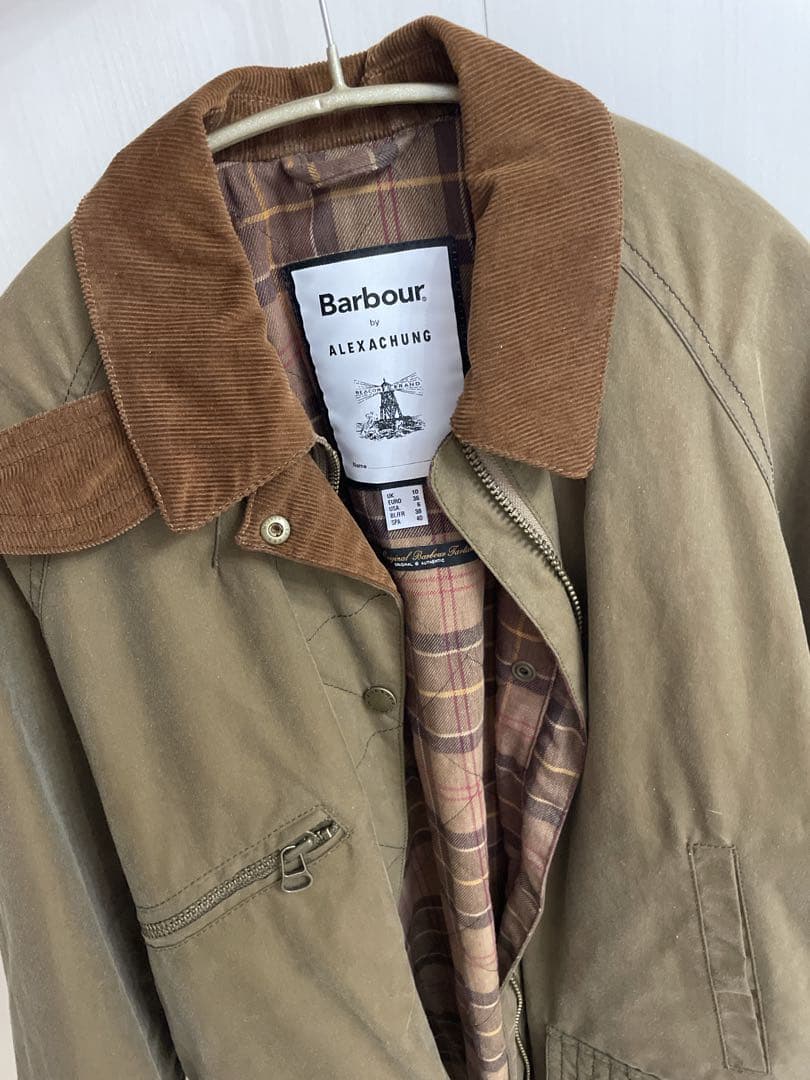 Barbour BY ALEXACHUNG カルメンワックスジャケット