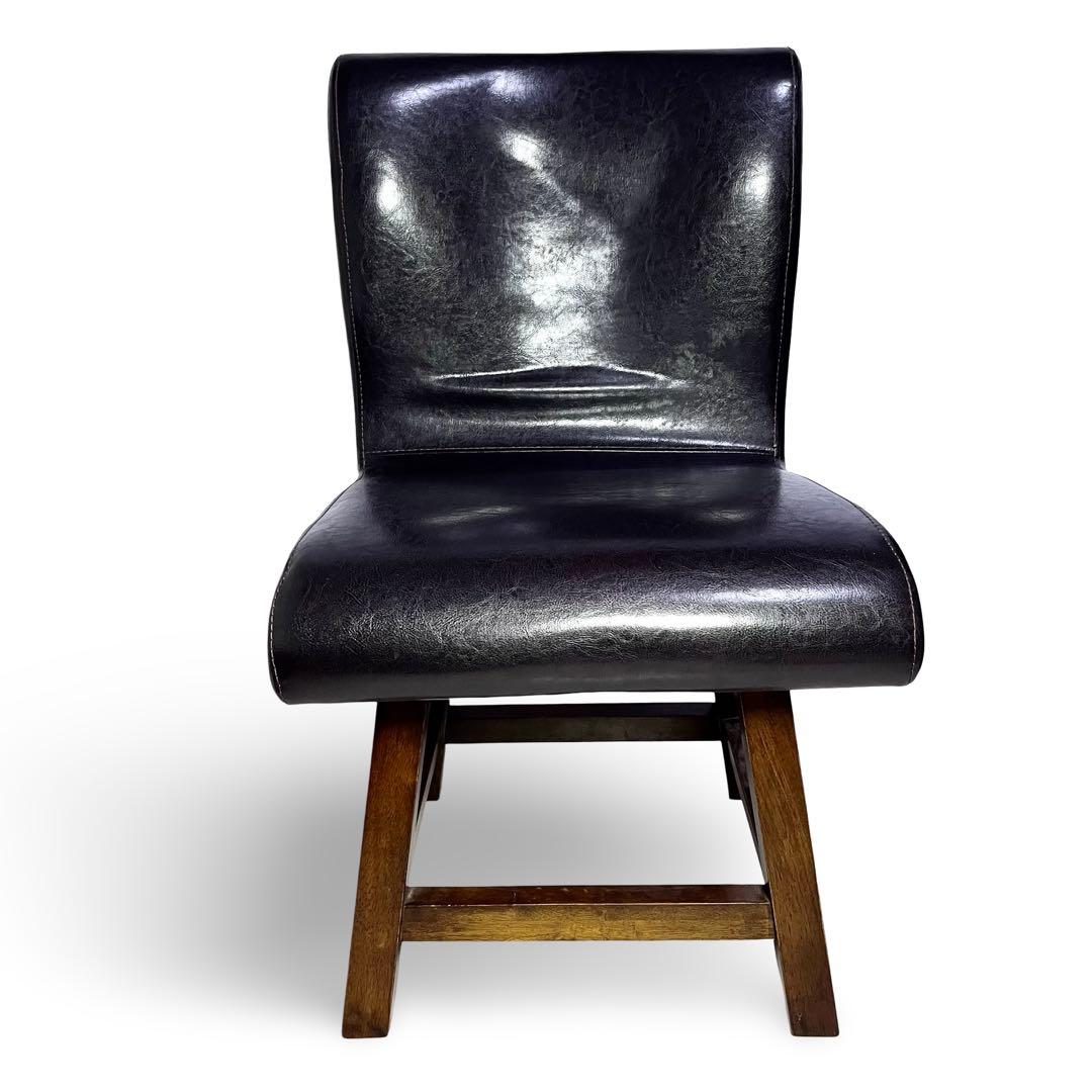 ViViV♪美品✨モリシゲ 2脚セット アンティーク調 北欧風 回転チェア