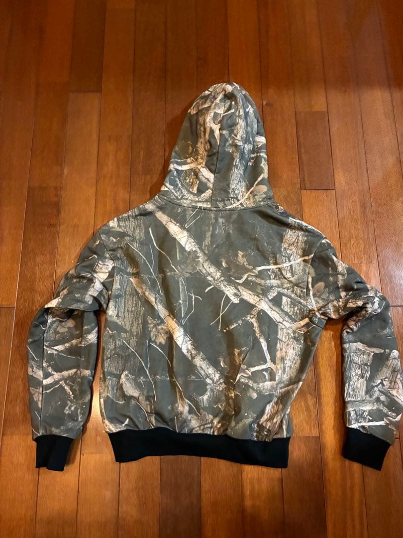 BELVET　リアルツリー　ジップパーカー　Mサイズ