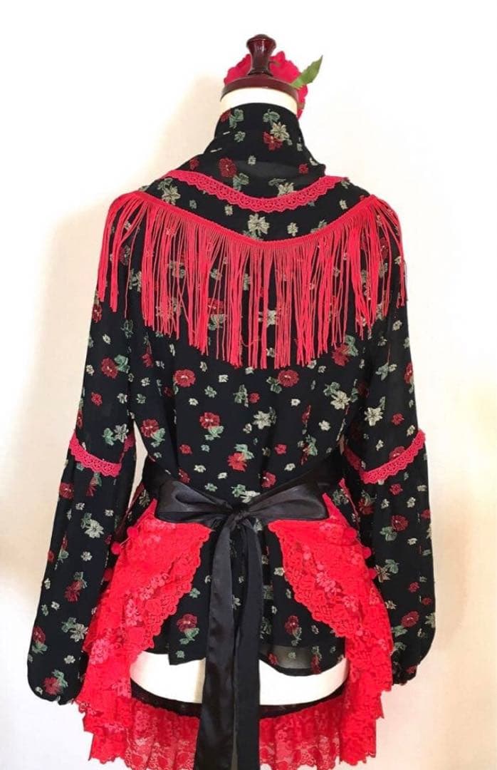 もえ　フラメンコ エプロン シージョ