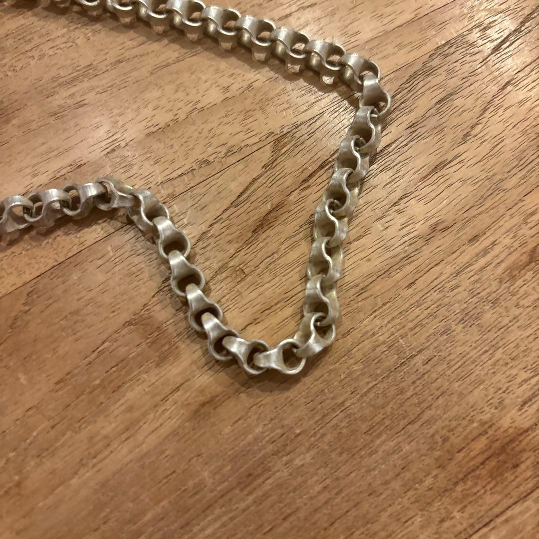 レア　ナバホ族　60cm チェーンネックレス　インディアンジュエリー