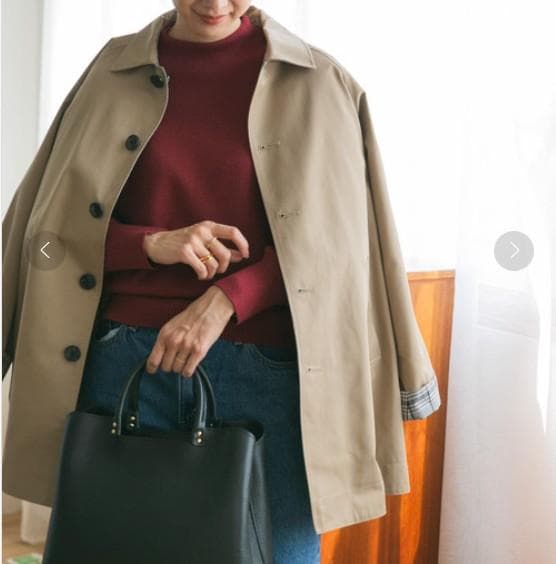 【未使用】DOORS リバーシブルステンカラーコート