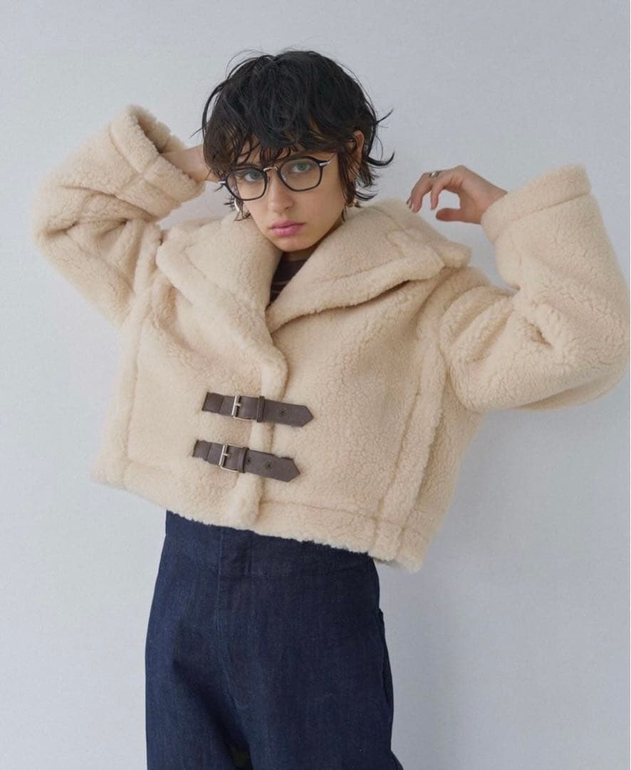 土日限定価格⭐︎ALEXIA STAM ☆Jacket アイボリー（新品）