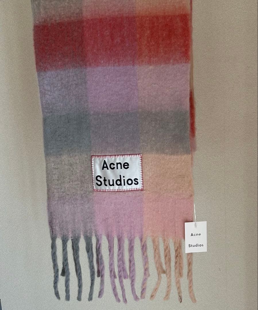 Acne Studiosアクネストゥディオズマフラー ストール タグ付き