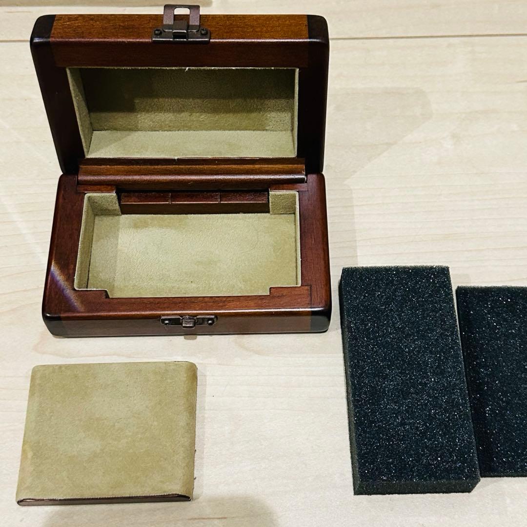 豊岡クラフト 携帯用 腕時計ケース sc124 木製