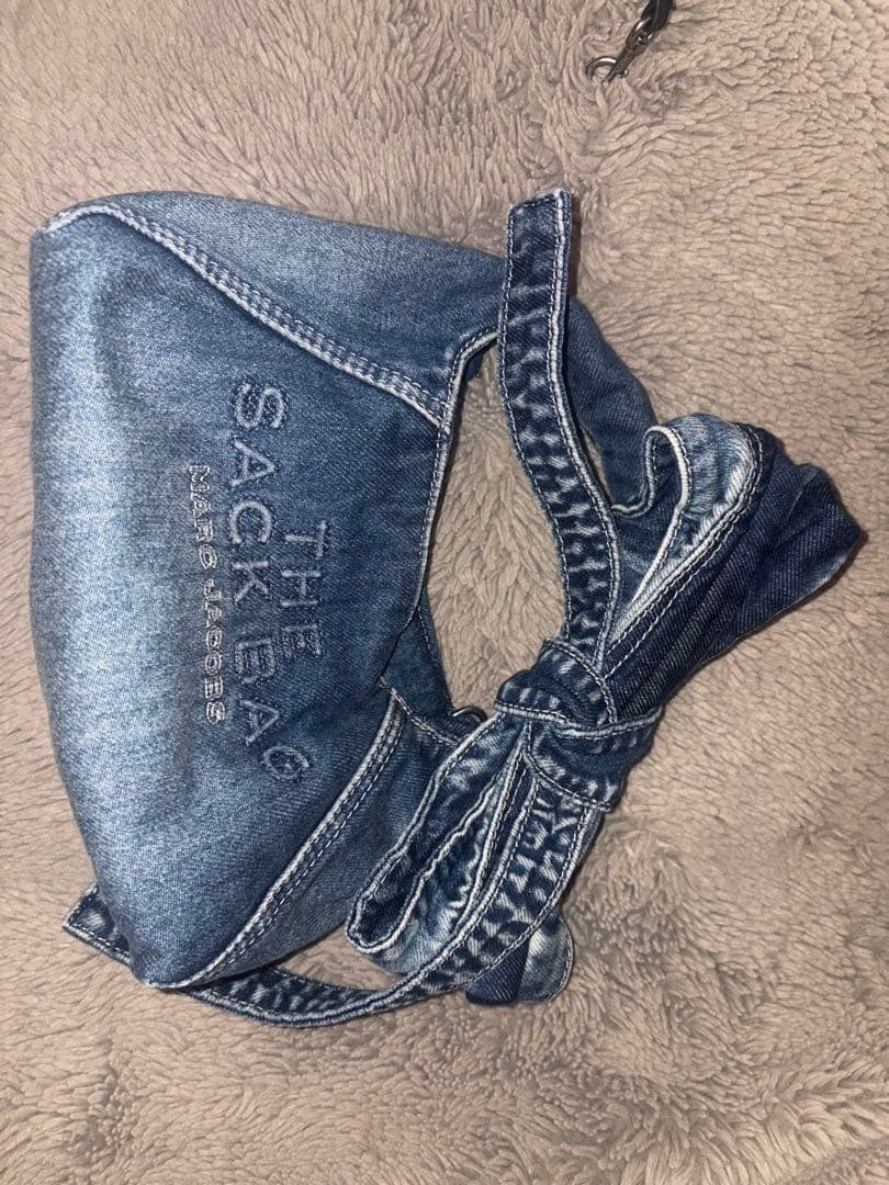 完売品　MARC JACOBS ザ ボウ デニムSACK BAG mini
