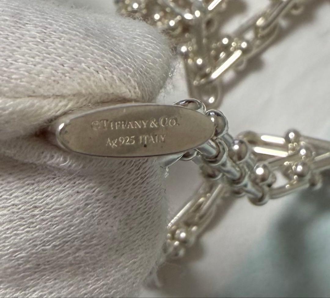 Tiffany&Co. ハードウェア　スモール　ラップ　ネックレス　シルバー