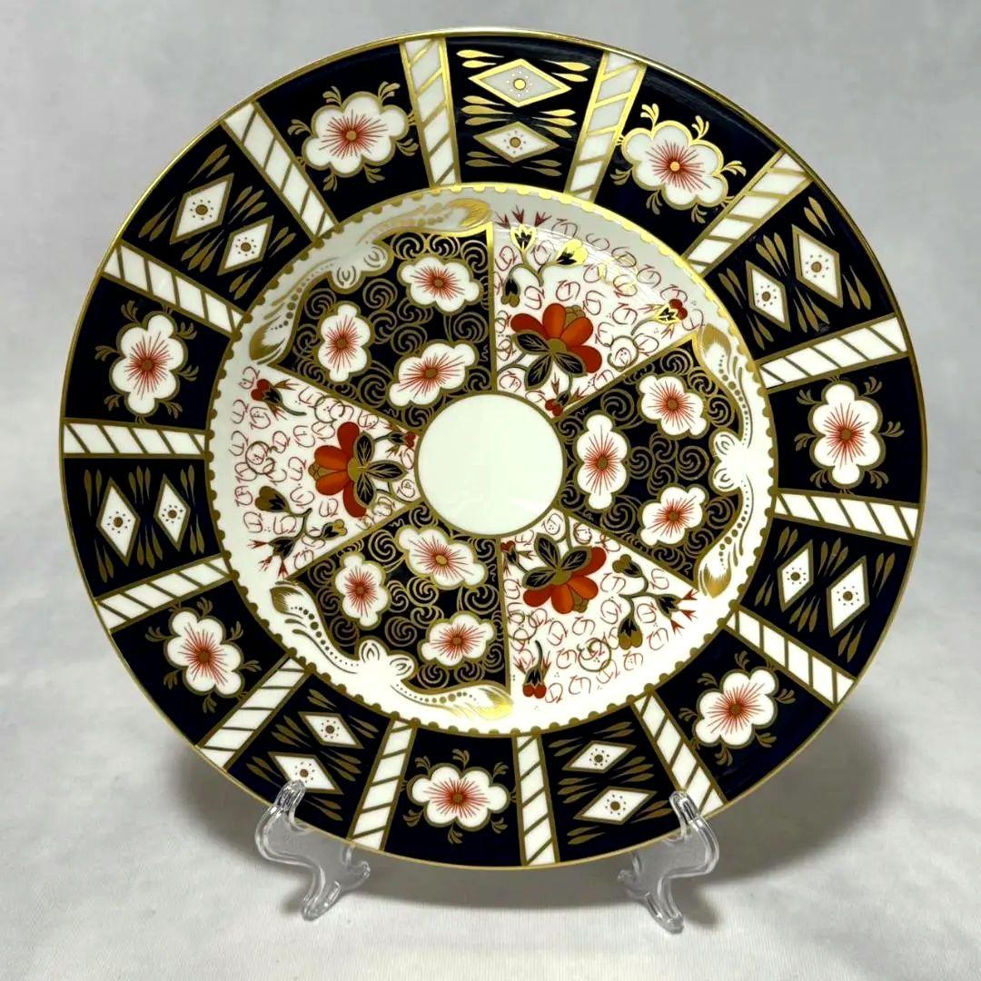 美品☆ロイヤルクラウンダービー オールドイマリ ジャパン 桜 プレート 27cm