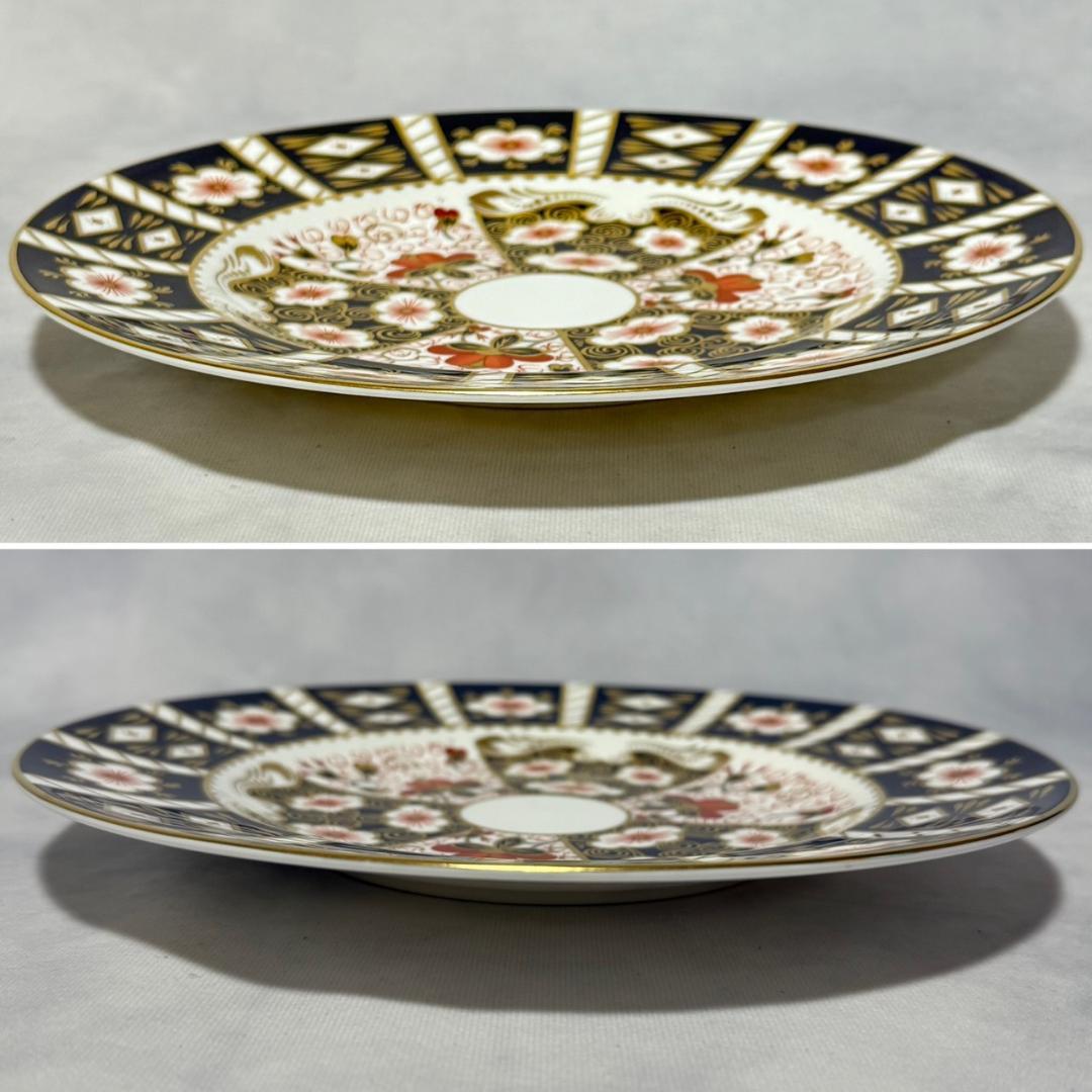 美品☆ロイヤルクラウンダービー オールドイマリ ジャパン 桜 プレート 27cm